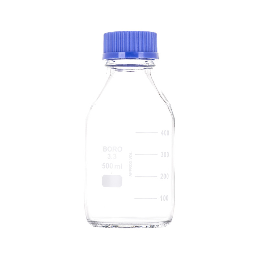Reagent qabı şəffaf Boro 3.3 500ml